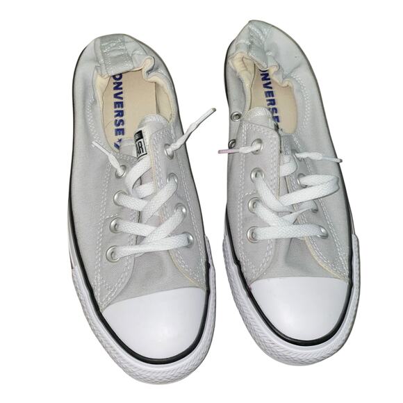 Converse Chuck Taylor All Star Shoreline Woman's Slip-On Sneaker Grey Size 9.5 - Picture 2 of 11